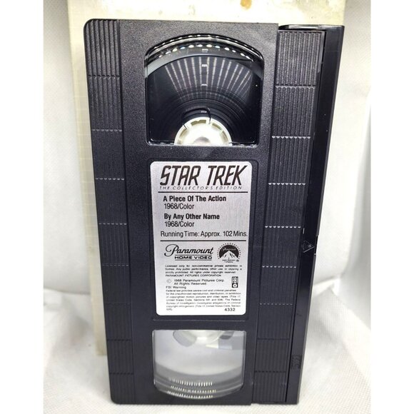 Star Trek The Collector’s Edition VHS A Piece of the Action & By Any Other Name - Picture 6 of 8